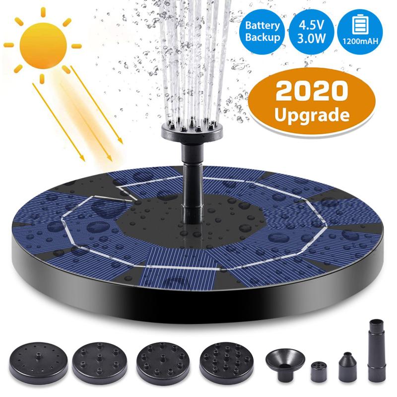 400L/H Floating Solar Fountain Pump Waterproof Panel Water Kit For Outdoor Garden Pond Swimming Pool Bird Bath Decor Decorations
400L/H Floating Solar Fountain Pump Waterproof Panel Water Kit For Outdoor Garden Pond Swimming Pool Bird Bath Decor Decorations