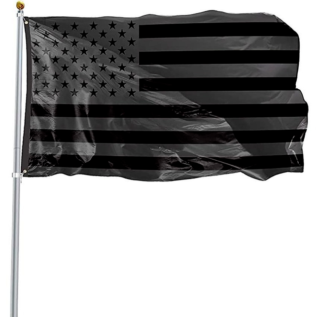 STOCK 3x5ft Black American Flag Polyester No Quarter Will Be Given US USA Historical Protection Banner Flag Double-Sided Indoor Outdoor G13
STOCK 3x5ft Black American Flag Polyester No Quarter Will Be Given US USA Historical Protection Banner Flag Double-Sided Indoor Outdoor G13