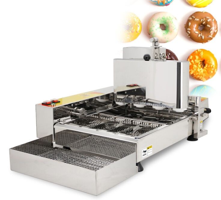 2500W Commercial Automatic Electric Donut Maker 6 Rows Donut Frying Mini Doughnut Machine
2500W Commercial Automatic Electric Donut Maker 6 Rows Donut Frying Mini Doughnut Machine