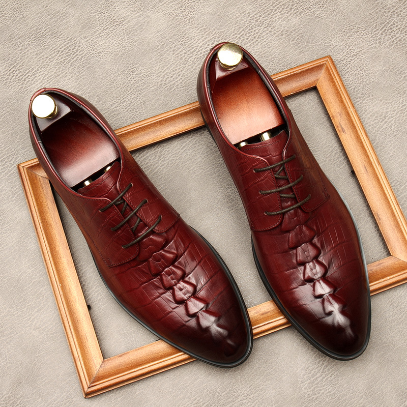 Italy Oxford Men Dress Shoes Genuine Leather Fashion Wedding Brogue Pointed Toe Lace Up Business Shoes Formal Black Party Shoe
Italy Oxford Men Dress Shoes Genuine Leather Fashion Wedding Brogue Pointed Toe Lace Up Business Shoes Formal Black Party Shoe