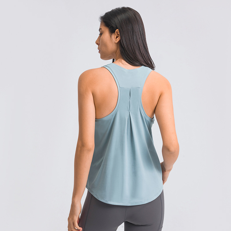 Simple I-shape Women's Tanks Camis Sports Vest L-105 Running Fitness Gym Clothes Loose Breathable Elastic Skin Friendly Nude Yoga Tops Tees, White
Simple I-shape Women's Tanks Camis Sports Vest L-105 Running Fitness Gym Clothes Loose Breathable Elastic Skin Friendly Nude Yoga Tops Tees, White