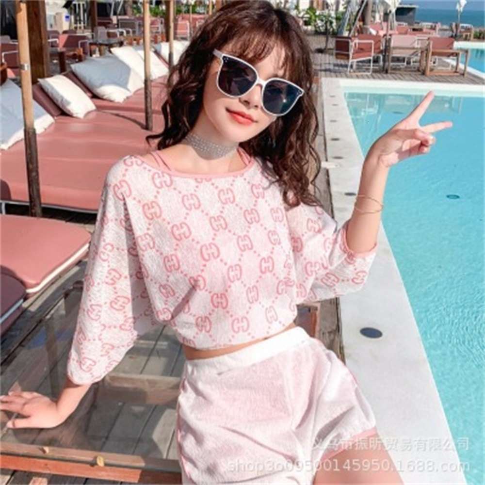 c Hot Spring Swimsuit Female Beach Holiday Wind Cover Belly Show Thin Net Red Conservative Fairy Bikini triangl swimwear, Pink
c Hot Spring Swimsuit Female Beach Holiday Wind Cover Belly Show Thin Net Red Conservative Fairy Bikini triangl swimwear, Pink