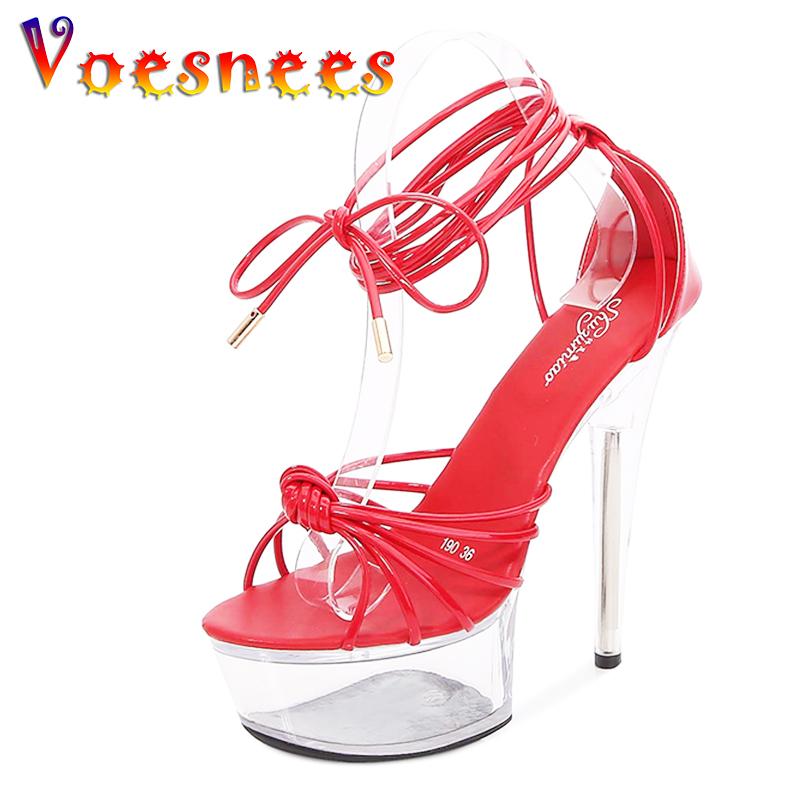 Voesnees Women Shoes Sexy Platform Ankle Strap Party 2021 High-Heeled 15cm Sandals Fashion Show Thin Heels Female Shoe, Black
Voesnees Women Shoes Sexy Platform Ankle Strap Party 2021 High-Heeled 15cm Sandals Fashion Show Thin Heels Female Shoe, Black
