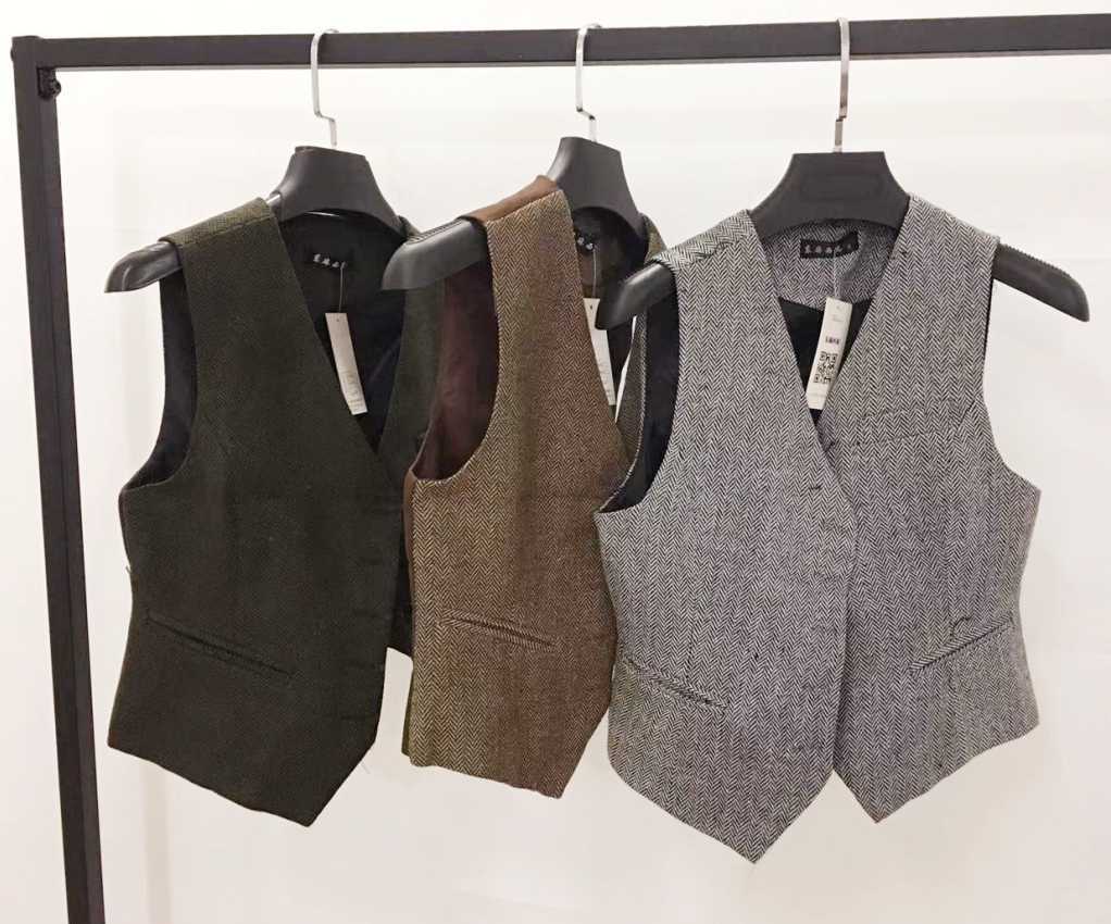 spring suit vest ladies waistcoat short jacket Casual ol Coat women 210819