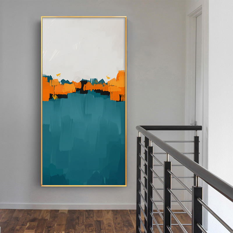 Abstract Colorful Landscape Canvas Painting Wall Art Pictures For Living Room Bedroom Entrance Decorative Picture
