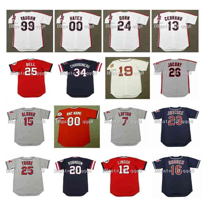 26 Vintage Ricky Vaughn Jersey CORY SNYDER DAVID JUSTICE SANDY ALOMAR ROGER DORN RICO CARTY ALBERT BELLE WILLIE HAYES KENNY LOFTON JIM THOME, Black
26 Vintage Ricky Vaughn Jersey CORY SNYDER DAVID JUSTICE SANDY ALOMAR ROGER DORN RICO CARTY ALBERT BELLE WILLIE HAYES KENNY LOFTON JIM THOME, Black