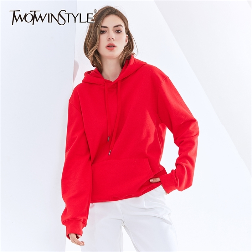 Casual Sweatshirts For Women Hooded Collar Long Sleeve Loose Lace Up Knitting Pullovers Female Autumn Clothing 210524, White
Casual Sweatshirts For Women Hooded Collar Long Sleeve Loose Lace Up Knitting Pullovers Female Autumn Clothing 210524, White