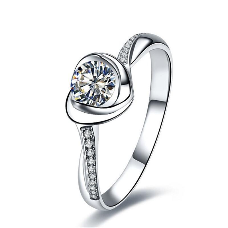 Cluster Rings 14K 0.5CT Flower Rose Petal Twist Setting Solid White Gold NSCD Diamond Ring For Women Engagement Romantic Jewelry
Cluster Rings 14K 0.5CT Flower Rose Petal Twist Setting Solid White Gold NSCD Diamond Ring For Women Engagement Romantic Jewelry