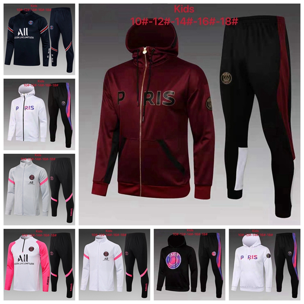 21 22 Kids PG Full Zipper Hoodie Jacket Tracksuit child Football Training Suits HAZARD Soccer MBAPPE PARIS BENZEMA Survetement Maillots de F, Gray
21 22 Kids PG Full Zipper Hoodie Jacket Tracksuit child Football Training Suits HAZARD Soccer MBAPPE PARIS BENZEMA Survetement Maillots de F, Gray