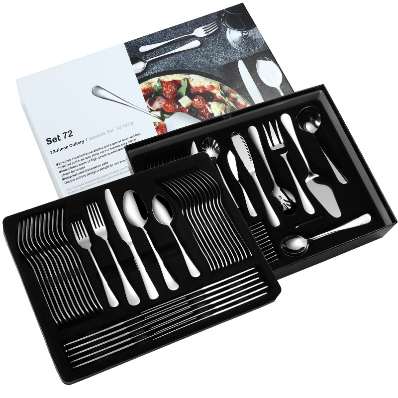 Tableware Stainless Steel Knife Fork and Spoon Public Piece Set Egg Shovel Cheese Knife Gift Box (The logistics price Pls Contact us)
Tableware Stainless Steel Knife Fork and Spoon Public Piece Set Egg Shovel Cheese Knife Gift Box (The logistics price Pls Contact us)