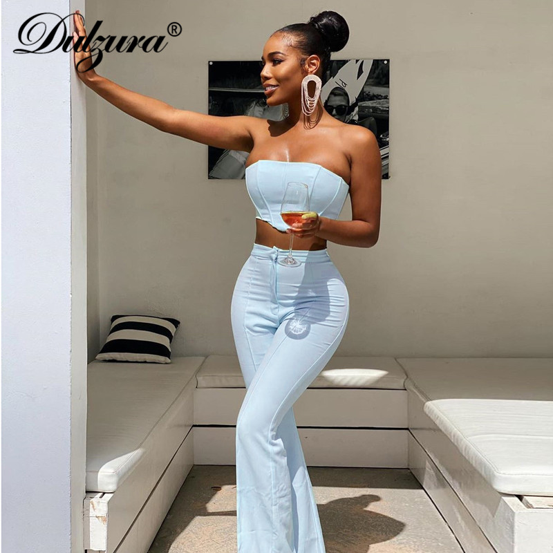 corset and flare pants set women solid two pieces tanks high waist trousers bodycon streetwear party matching, Black;white
corset and flare pants set women solid two pieces tanks high waist trousers bodycon streetwear party matching, Black;white
