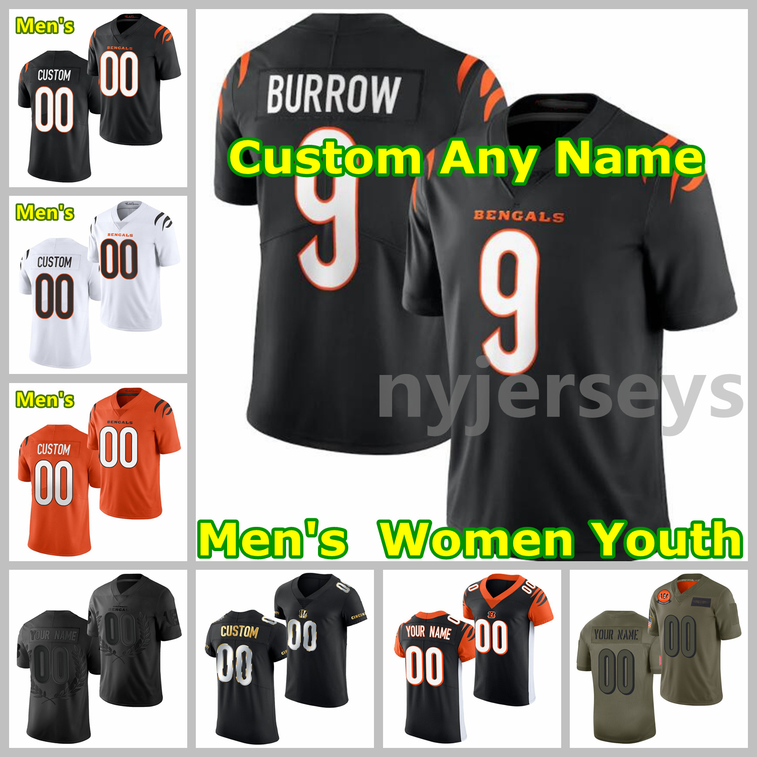 2021 Bengals American Football Jerseys Ja'Marr 1 Chase Jersey Joe 9 Burrow A.J. 18 Green Bob 54 Johnson Anthony 78 Muñoz Ken 14 Anderson Custom Stitched Breathable, As photo
2021 Bengals American Football Jerseys Ja'Marr 1 Chase Jersey Joe 9 Burrow A.J. 18 Green Bob 54 Johnson Anthony 78 Muñoz Ken 14 Anderson Custom Stitched Breathable, As photo