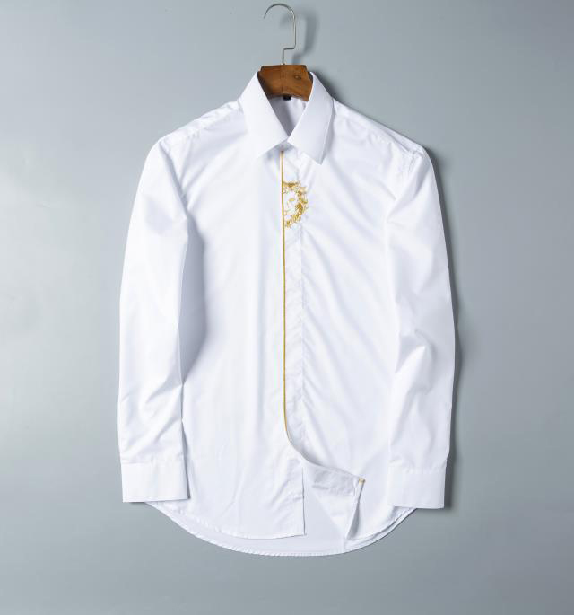 2021 luxury designer men's suit fashion casual shirt brand spring and autumn slim the most fashionable clothing #21, White;black
2021 luxury designer men's suit fashion casual shirt brand spring and autumn slim the most fashionable clothing #21, White;black