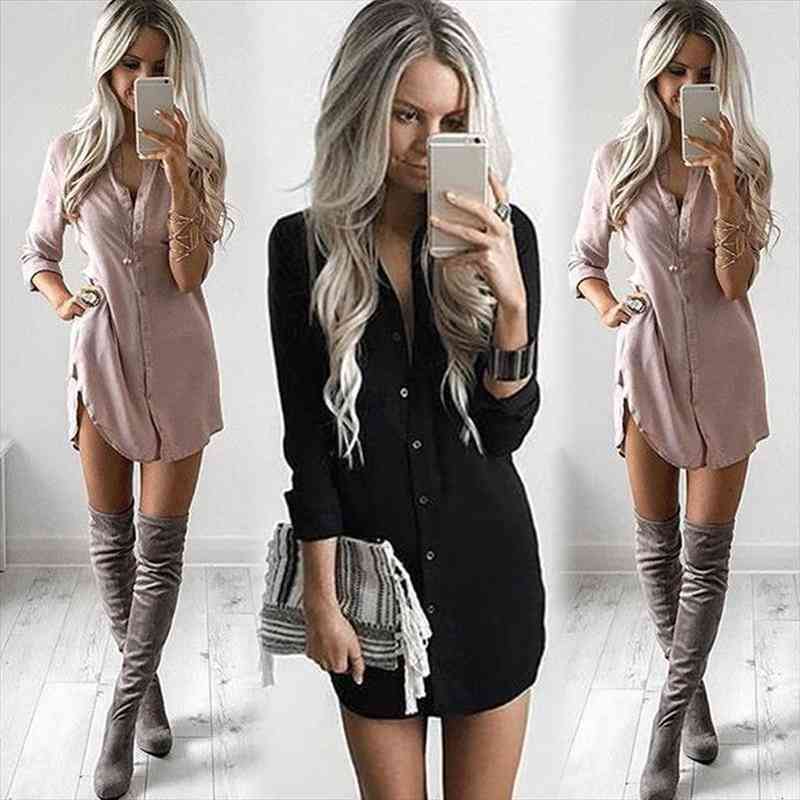Hirigin Women Blouses Fashion Womens Long Sleeve Loose Solid Button Chiffon Blouse Casual Long Shirt Summer, White
Hirigin Women Blouses Fashion Womens Long Sleeve Loose Solid Button Chiffon Blouse Casual Long Shirt Summer, White