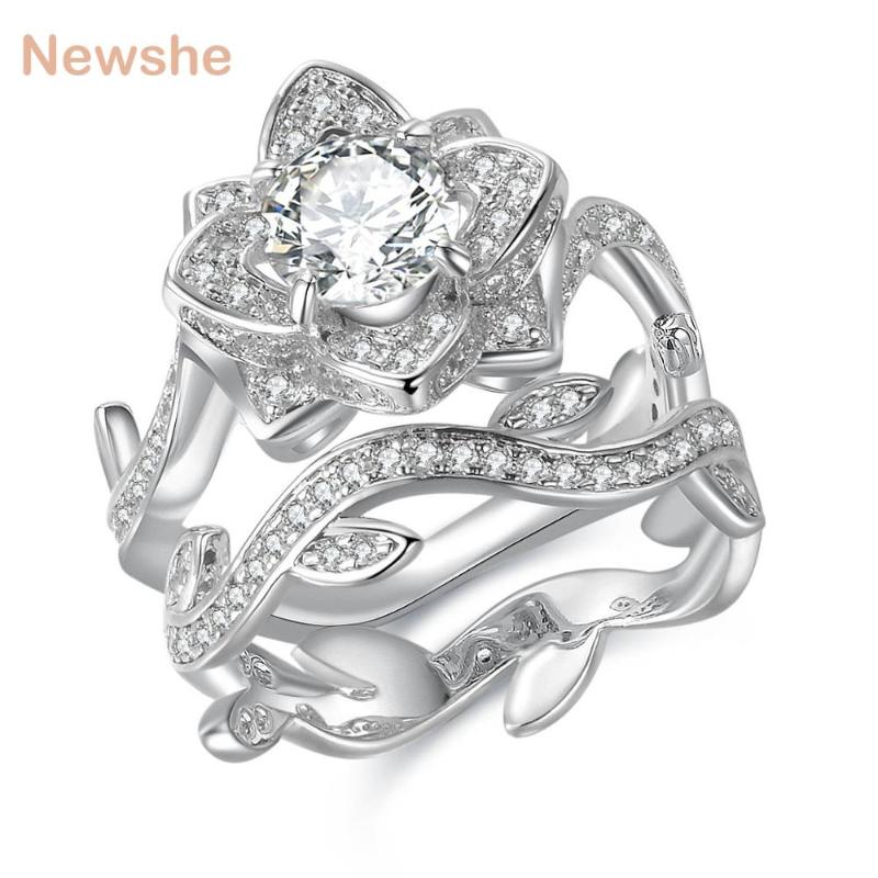 Cluster Rings She 2.3 S 925 Sterling Silver Wedding Ring Set Flower Shape Engagement Band Classic Jewelry For Women JR4580, Golden;silver
Cluster Rings She 2.3 S 925 Sterling Silver Wedding Ring Set Flower Shape Engagement Band Classic Jewelry For Women JR4580, Golden;silver