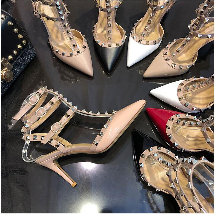 New women high heels party Fashion rivets sexy pointed shoes Dance shoes wedding shoe 3 straps sandals, P 1
New women high heels party Fashion rivets sexy pointed shoes Dance shoes wedding shoe 3 straps sandals, P 1