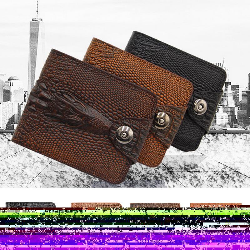 Wallets Mens Wallet Leather Short Purse Billetera Hombre Men Vintage Style Cartera Crocodile Alligato Portemonne, Black
Wallets Mens Wallet Leather Short Purse Billetera Hombre Men Vintage Style Cartera Crocodile Alligato Portemonne, Black