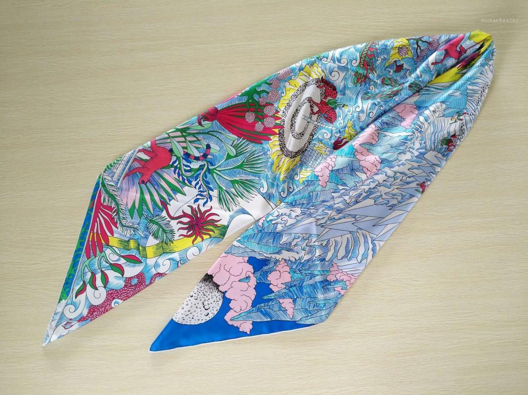 Scarves 2021 Arrival Spring Summer Design 100% Silk Scarf Twill Hand Made Roll 140*140 Cm Shawl Wrap Beach For Women Lady
Scarves 2021 Arrival Spring Summer Design 100% Silk Scarf Twill Hand Made Roll 140*140 Cm Shawl Wrap Beach For Women Lady