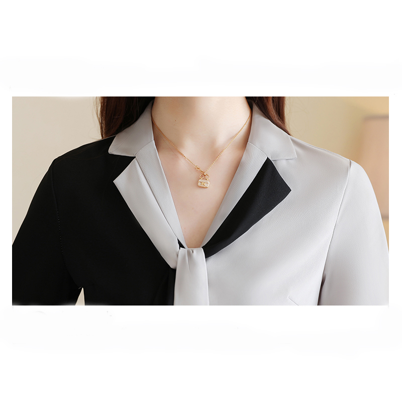 Spring Women Clothes Elegant V-neck Shirt Korean Fashion Clothing Casual Long Sleeve Chiffon Blouse Blusas 8472 50 210506