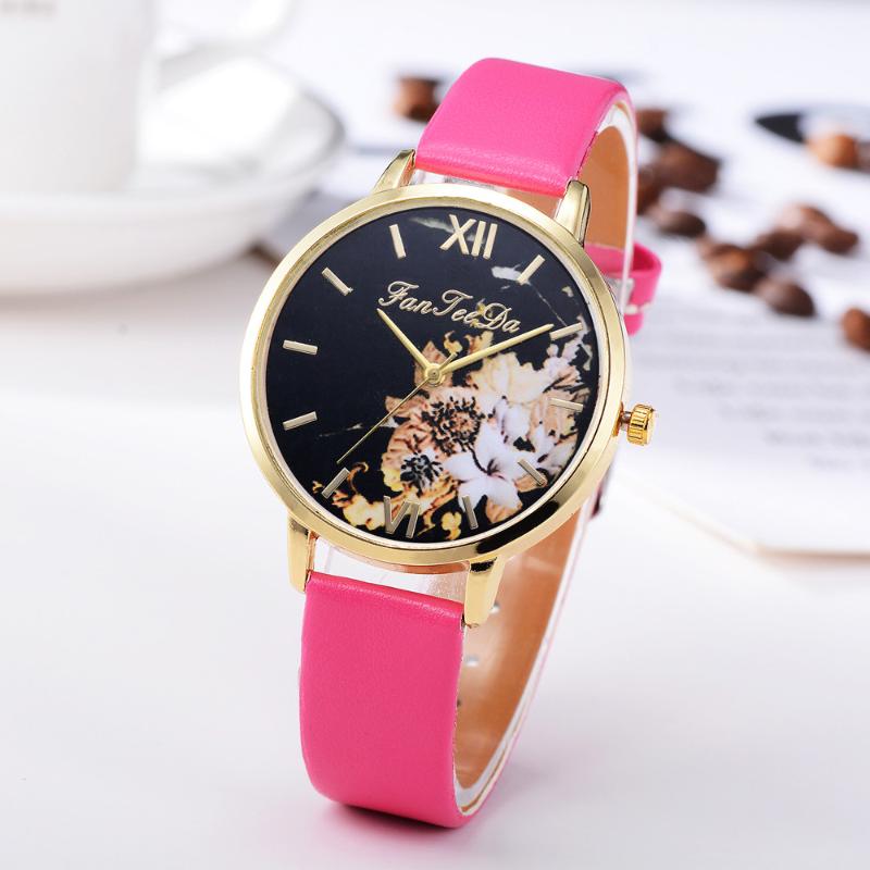 Wristwatches Ladies Watches Fashion Leather Band Analog Quartz Round Wrist Watch Clock Women
Wristwatches Ladies Watches Fashion Leather Band Analog Quartz Round Wrist Watch Clock Women