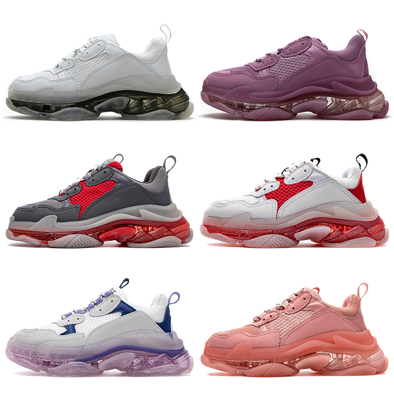 Casual Dad Women Mens Shoe Triple S Sneakers Luxurys Designers Shoes Paris 17FW Track Crystal Bottoms Vintage Outdoor Jogging Sports Trainers Size 36-45, B30 36-45
Casual Dad Women Mens Shoe Triple S Sneakers Luxurys Designers Shoes Paris 17FW Track Crystal Bottoms Vintage Outdoor Jogging Sports Trainers Size 36-45, B30 36-45