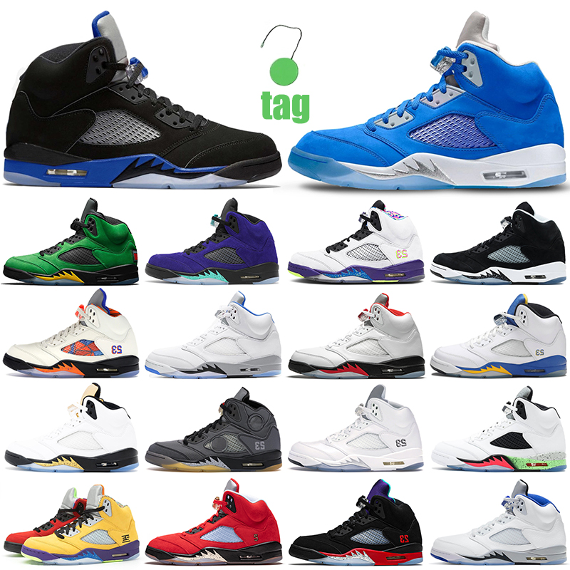 5 Men Basketball Shoes Olympic 5s Jorden Racer Blue Bluebird Oreo Raging Bull What The Fire Red Mens Womens Outdoor Trainers Sneakers, 5s suede red
5 Men Basketball Shoes Olympic 5s Jorden Racer Blue Bluebird Oreo Raging Bull What The Fire Red Mens Womens Outdoor Trainers Sneakers, 5s suede red