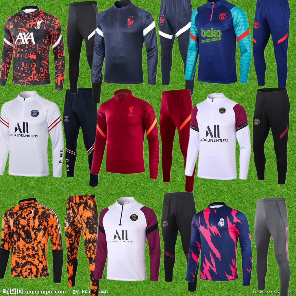 20/21 football tracksuit soccer training suit jacket 2022 kids + men adults mens survetement foot chandal tuta jogging, Black
20/21 football tracksuit soccer training suit jacket 2022 kids + men adults mens survetement foot chandal tuta jogging, Black