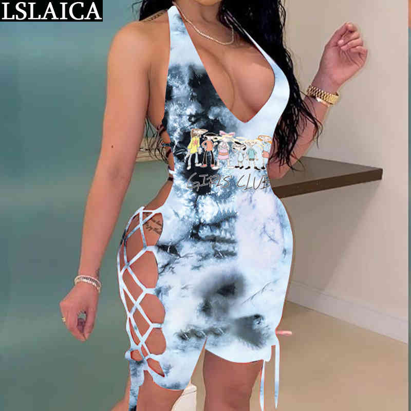 Sexy Bodysuit Summer Halter Sleeveless Hollow Jumpsuit Women Tie Dye Print Strappy Backless Rompers Womens Body Femme 210520, Beige
Sexy Bodysuit Summer Halter Sleeveless Hollow Jumpsuit Women Tie Dye Print Strappy Backless Rompers Womens Body Femme 210520, Beige