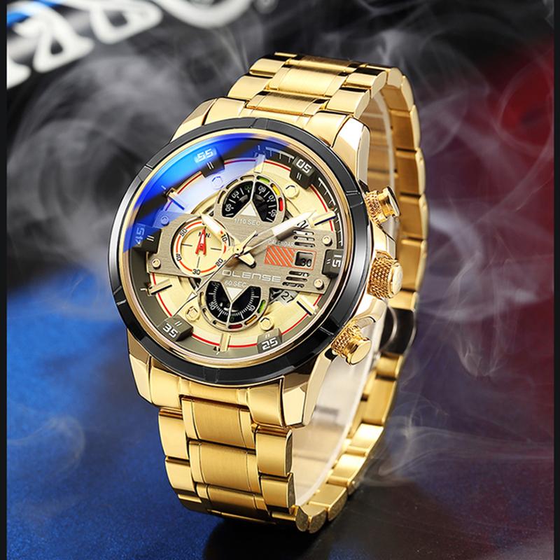 Wristwatches 2022 Top Mens Fashion Watch Men Sport Waterproof Quartz Watches All Steel Army Military Relogio Masculino, Slivery;brown
Wristwatches 2022 Top Mens Fashion Watch Men Sport Waterproof Quartz Watches All Steel Army Military Relogio Masculino, Slivery;brown