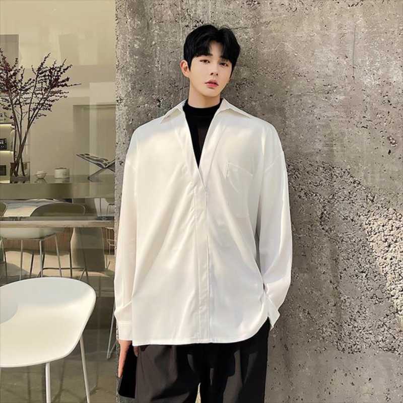 Men' Casual Shirts Long-Sleeve Shirt Spring And Autumn Urban Youth Holiday Two Pieces Of Stitching Fashion Trend Fan Large Size, White
Men' Casual Shirts Long-Sleeve Shirt Spring And Autumn Urban Youth Holiday Two Pieces Of Stitching Fashion Trend Fan Large Size, White