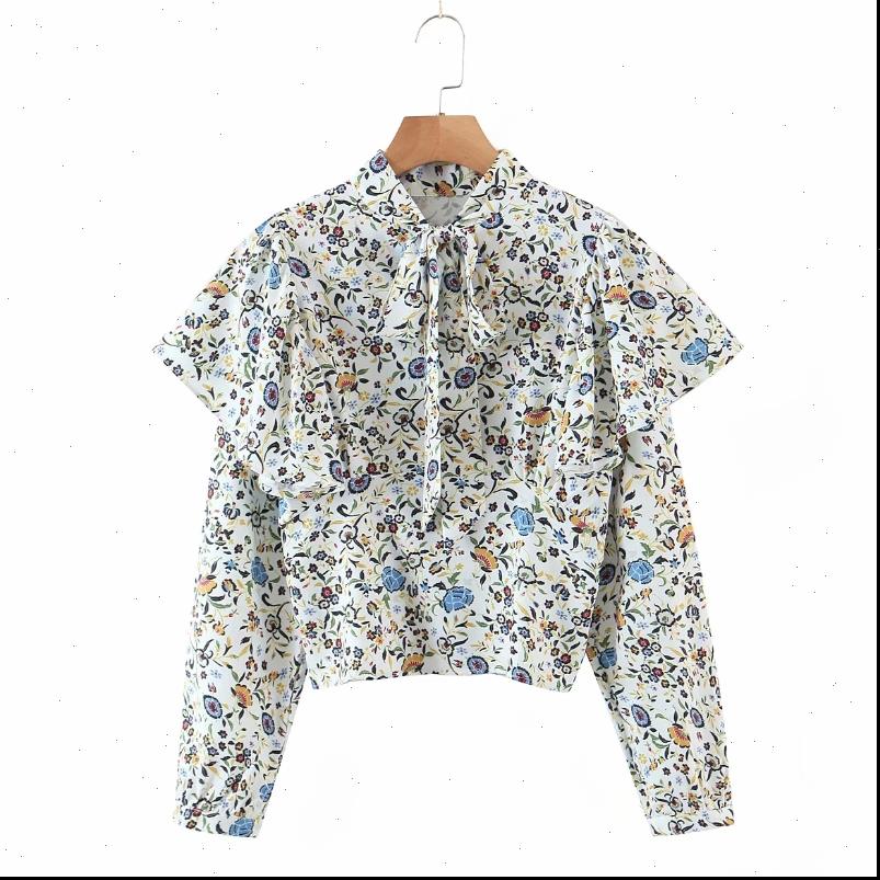 floral print cascading ruffle casual womens blouses femme stand collar bow tie long sleeve blouse lady loose blusas s8118, White
floral print cascading ruffle casual womens blouses femme stand collar bow tie long sleeve blouse lady loose blusas s8118, White