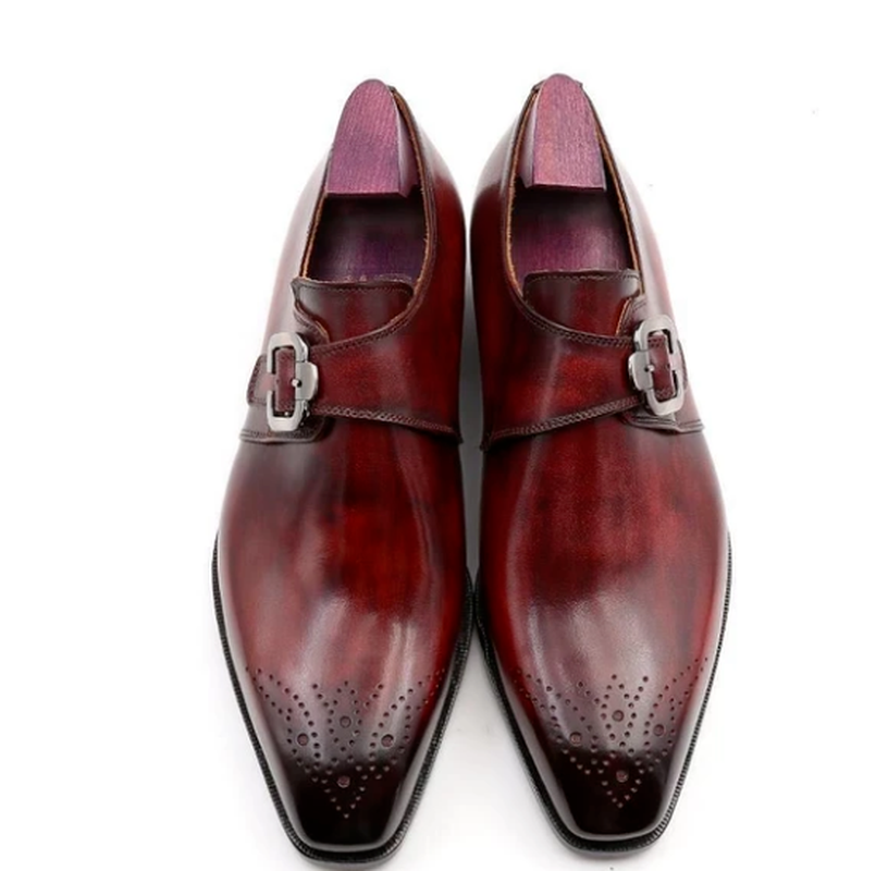 Men pu Leather Shoes Lace Up Casual Shoes Dress Shoes Brogue Spring Ankle Boots Vintage Classic Male Casual F127