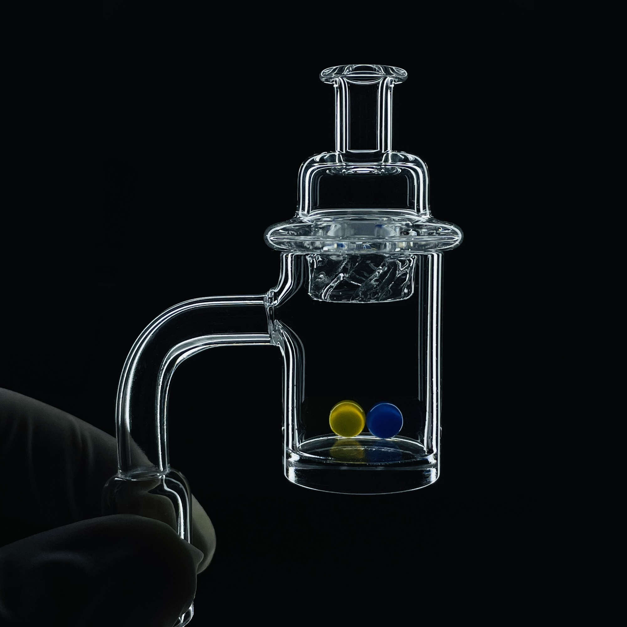 Quartz Banger Nail Male Joint 10/14/18mm 90° 4mm Flat Top for Hookah Water Pipe Bongs Dab Rigs with Spinning Carb Cap and Terp Pearl Ball QB-M142590-0001
Quartz Banger Nail Male Joint 10/14/18mm 90° 4mm Flat Top for Hookah Water Pipe Bongs Dab Rigs with Spinning Carb Cap and Terp Pearl Ball QB-M142590-0001