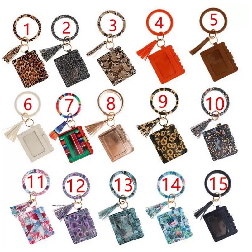 Leopard Print PU Leather Tassel Pendant Bracelet party favor Ladies Leather Keychain Wallet Mobile Phone Bag Card package Business holder
Leopard Print PU Leather Tassel Pendant Bracelet party favor Ladies Leather Keychain Wallet Mobile Phone Bag Card package Business holder