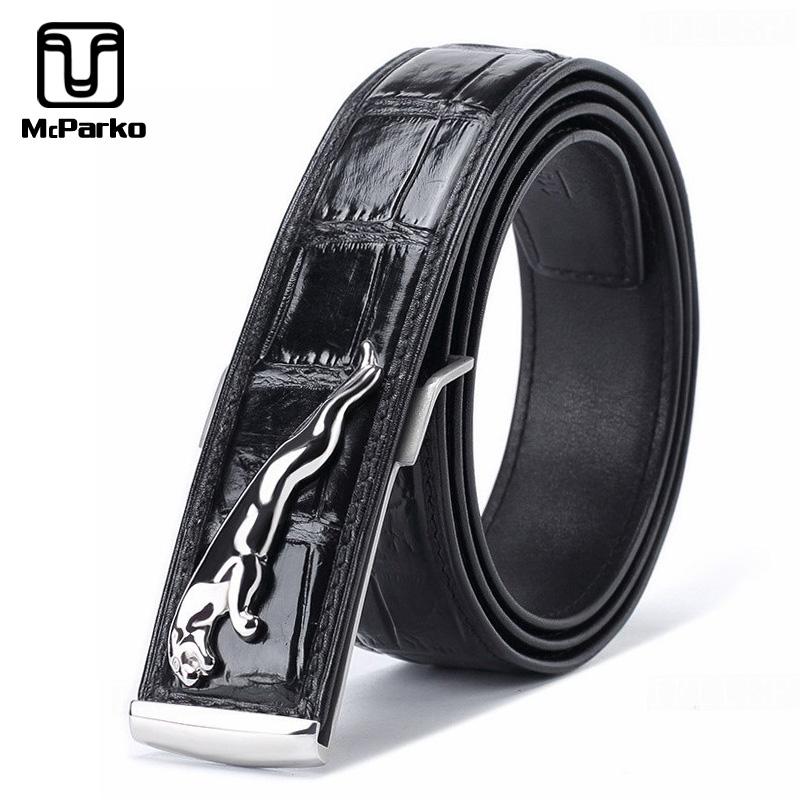 McParko Crocodile Mens Belts Luxury Genuine Leather Belt Men Original Brand Design Animal Buckle Leopard Jeans Waist Brown, Black;brown
McParko Crocodile Mens Belts Luxury Genuine Leather Belt Men Original Brand Design Animal Buckle Leopard Jeans Waist Brown, Black;brown