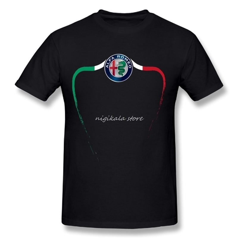 Summer Leisure Alfa Romeo T Shirt Round Collar Male Design Short-sleeved Wholesale 210329, White
Summer Leisure Alfa Romeo T Shirt Round Collar Male Design Short-sleeved Wholesale 210329, White