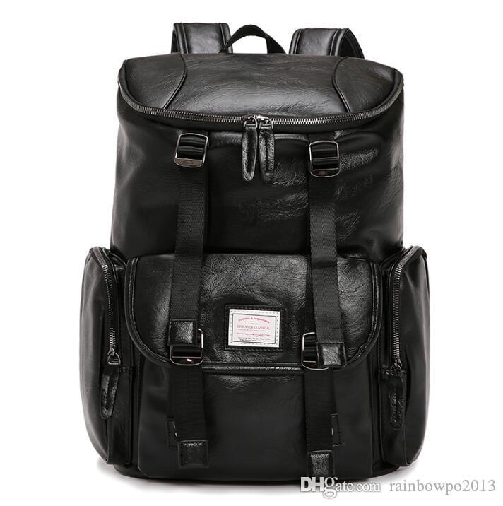 Factory wholesale brand men handbag large capacity computer bag multi-pocket leather Korean backpack fashion leathers travel backpacks student handbags, Black
Factory wholesale brand men handbag large capacity computer bag multi-pocket leather Korean backpack fashion leathers travel backpacks student handbags, Black