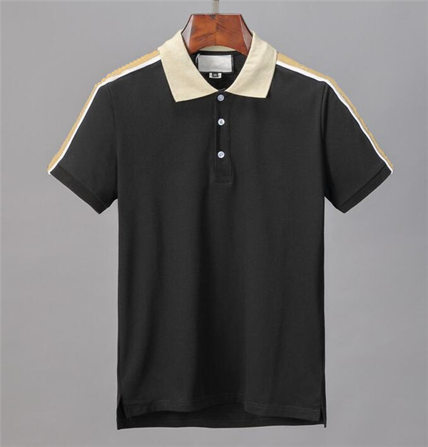 Designer Stripe Shirt t shirts snake polos bee floral embroidery mens High street fashion horse polo T-shirt QA2
Designer Stripe Shirt t shirts snake polos bee floral embroidery mens High street fashion horse polo T-shirt QA2