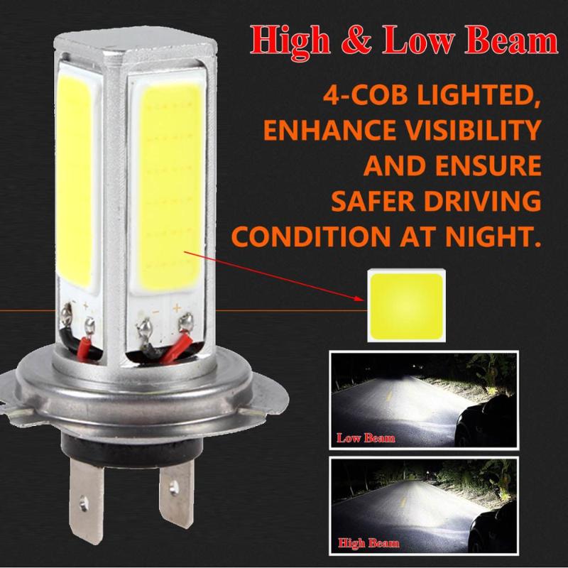 Car Headlights OLOMM 2PCS H7 LED Headlight 12V 80W 4000LM Fog Lights Conversion Kit Lamps/Light Bulbs For Cars High/Low Beam 6000K
Car Headlights OLOMM 2PCS H7 LED Headlight 12V 80W 4000LM Fog Lights Conversion Kit Lamps/Light Bulbs For Cars High/Low Beam 6000K