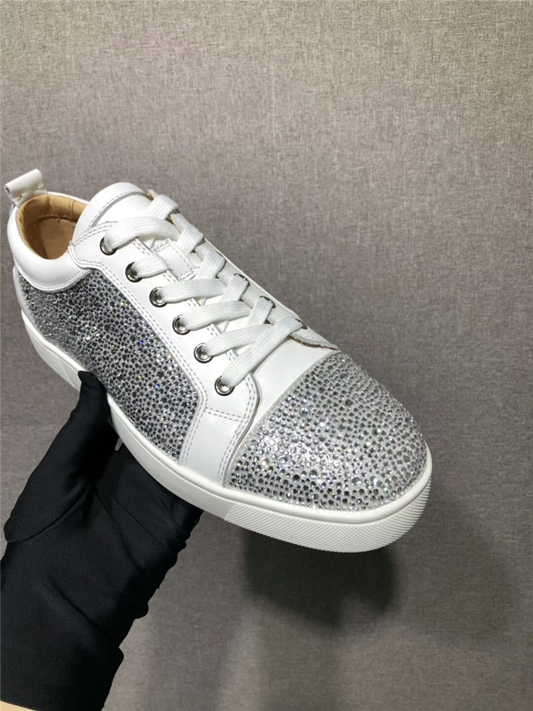 Fashion Designer Studded Spikes Flats Dress Shoe Red Bottoms casual Shoes Men Women Party Lovers Genuine Leather Sneakers, 23
Fashion Designer Studded Spikes Flats Dress Shoe Red Bottoms casual Shoes Men Women Party Lovers Genuine Leather Sneakers, 23