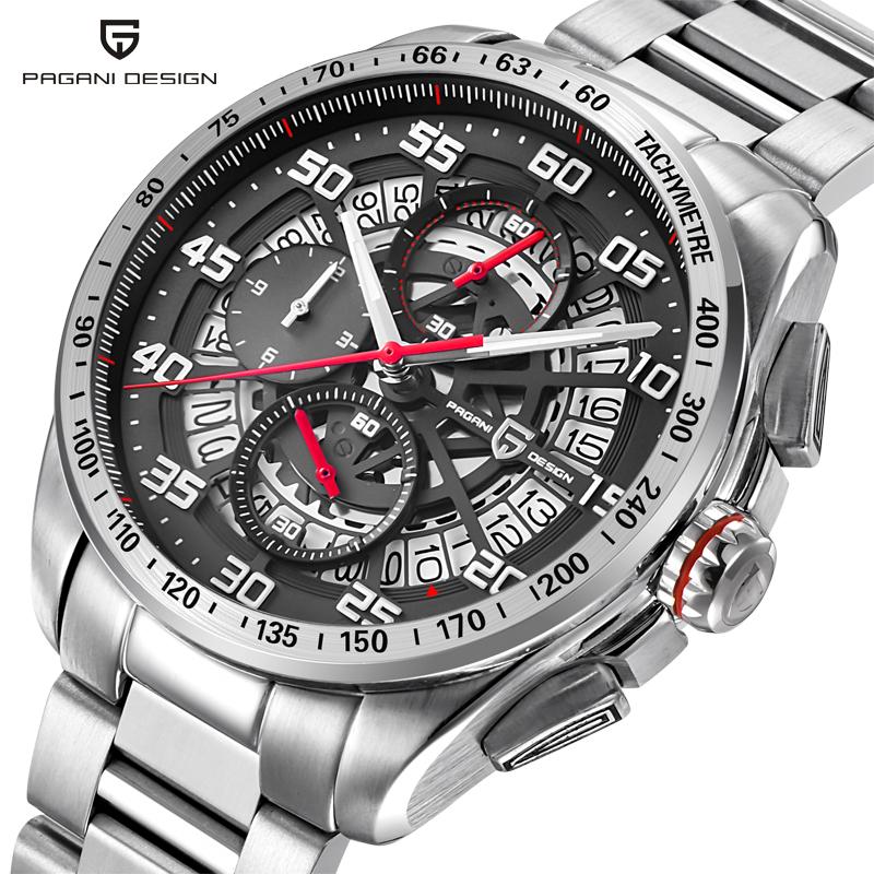Wristwatches PAGANI Design PD2764 Avant Sport 3D Big Dial Quartz Men Watch Militry Army Black Steel Waterproof Chronograph, Pd 2764 - 3
Wristwatches PAGANI Design PD2764 Avant Sport 3D Big Dial Quartz Men Watch Militry Army Black Steel Waterproof Chronograph, Pd 2764 - 3