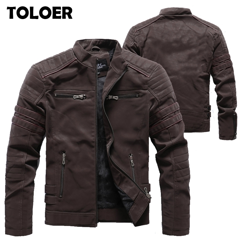 Leather Jacket Men Autumn Winter New Men's Fashion Motorcycle PU Leather Jackets Coat Male Stand Collar Slim Casual Jacket 201120, Black
Leather Jacket Men Autumn Winter New Men's Fashion Motorcycle PU Leather Jackets Coat Male Stand Collar Slim Casual Jacket 201120, Black