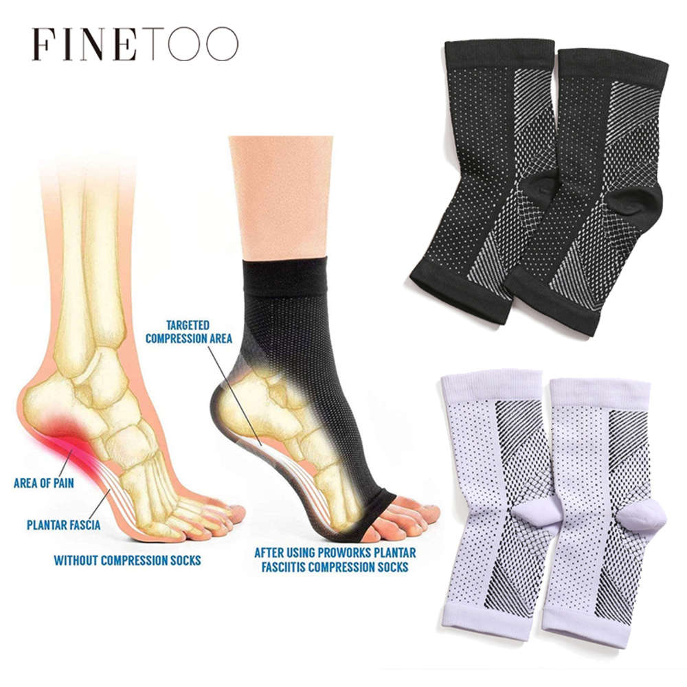 FINETOO Breatheable Foot Sleeve Socks Men 1 Pair Foot Angel Anti Fatigue Outerdoor Women Socks Compression Sock Sport S-XL, Black
FINETOO Breatheable Foot Sleeve Socks Men 1 Pair Foot Angel Anti Fatigue Outerdoor Women Socks Compression Sock Sport S-XL, Black
