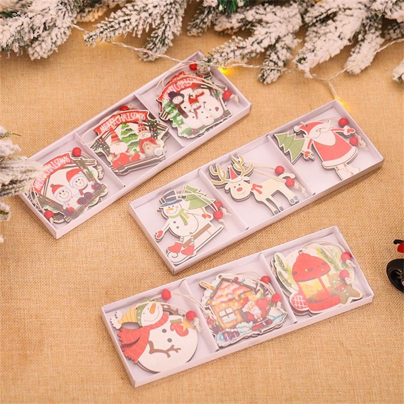 Christmas Decorations Decoration Pendant Wooden Tree Ornaments Home Enfeites De Natal
Christmas Decorations Decoration Pendant Wooden Tree Ornaments Home Enfeites De Natal
