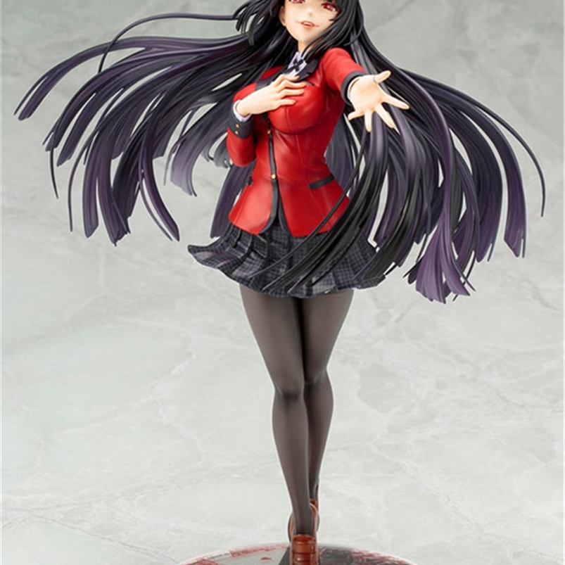 215mm original High quality Japanese Anime Kakegurui Jabami Yumeko Action Figure Toy Collectible Model Gift 210805, Khaki
215mm original High quality Japanese Anime Kakegurui Jabami Yumeko Action Figure Toy Collectible Model Gift 210805, Khaki