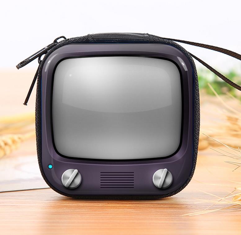 Coin Purse Small Portable Retro Tinplate Zipper Wallet Key Case Change Bags Children Camera Radio Piano Pouch Kids Christmas Gift Birthday Presents Pa