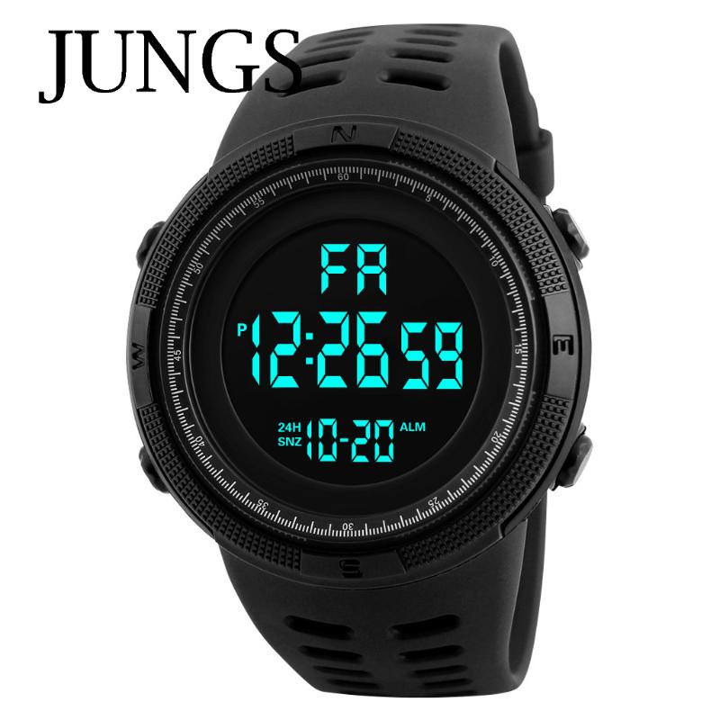 Wristwatches Men Watch Wrist Digital Multifunctional Minimalist Military Waterproof Sport Erkek Kol Saati Fashion Outdoor, Gold
Wristwatches Men Watch Wrist Digital Multifunctional Minimalist Military Waterproof Sport Erkek Kol Saati Fashion Outdoor, Gold
