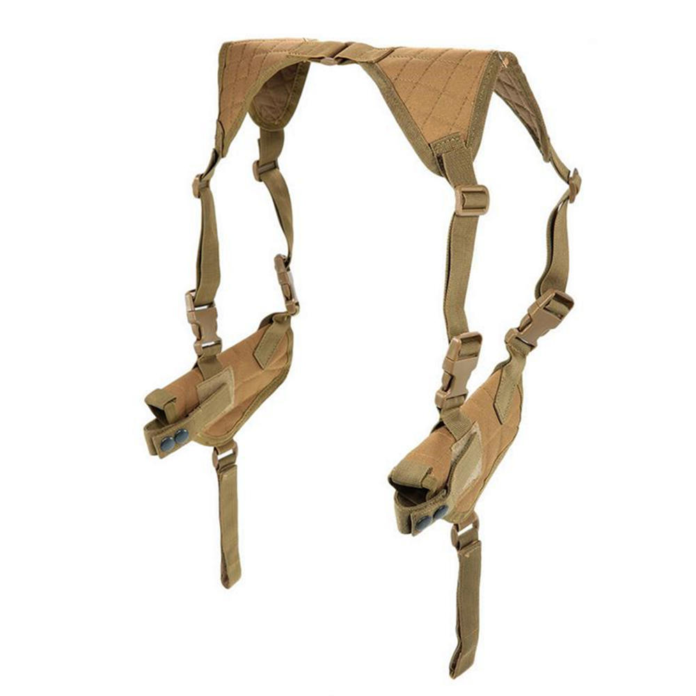Outdoor Gadgets Double Holster For Adjustable Under Horizontal Carrier Concealed Carry Shoulder Holster
