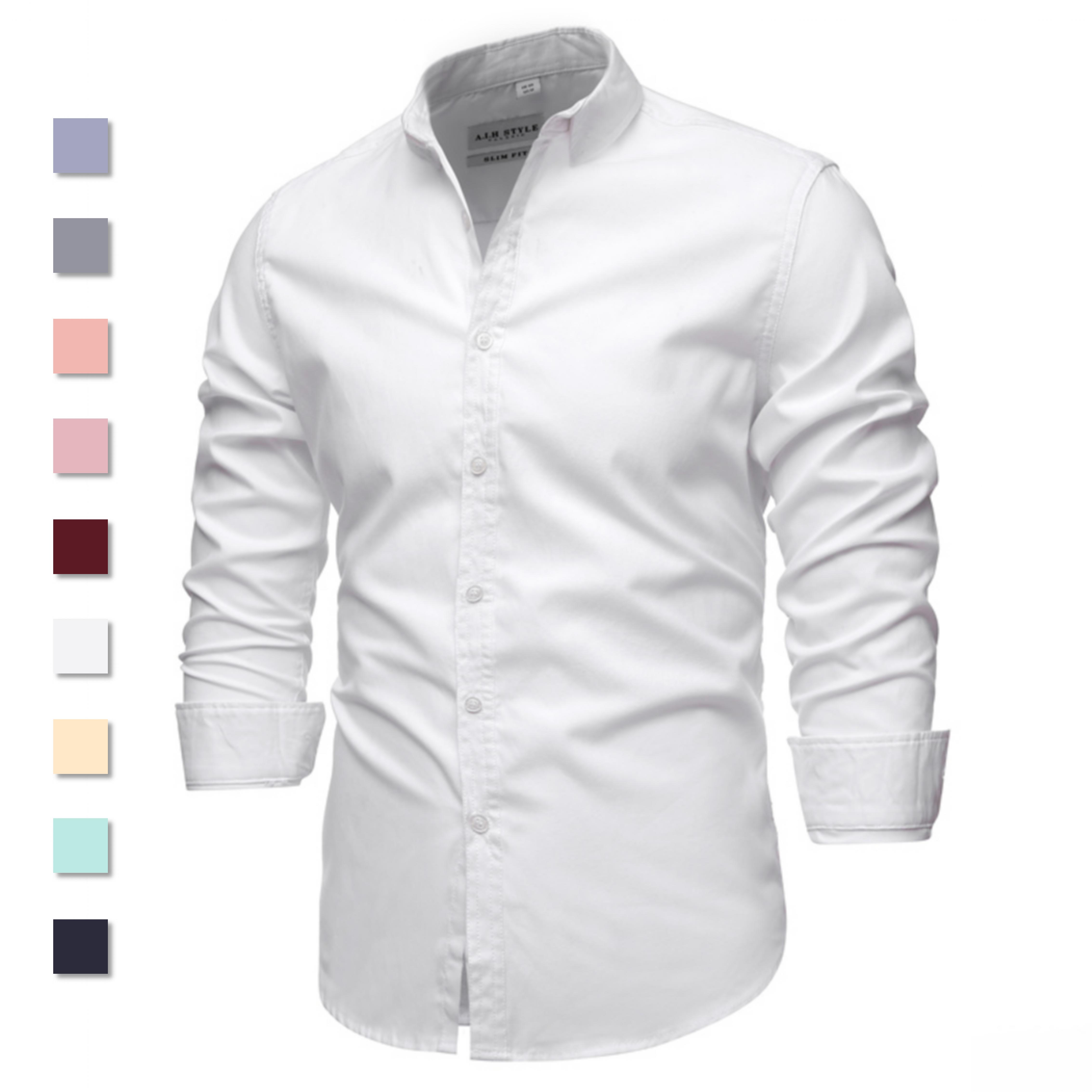 9 Colors 2021New 100% Cotton Oxford Shirt Men Spring Casual Men Shirt Long Sleeve Slim Fit Dress Shirts Mens Social Shirt, Skyblue
9 Colors 2021New 100% Cotton Oxford Shirt Men Spring Casual Men Shirt Long Sleeve Slim Fit Dress Shirts Mens Social Shirt, Skyblue