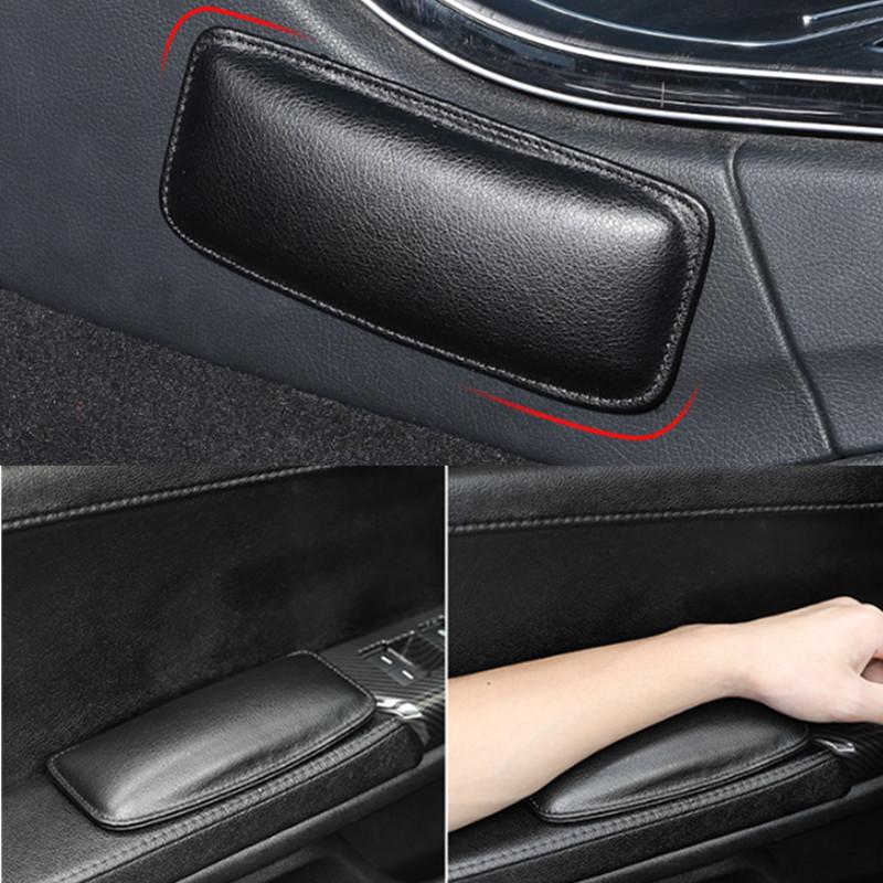 Seat Cushions 2021 Car Knee Pad 18X8cm Leather Soft Arm Elastic Latex Cushion Memory Foam Comfortable Support Interior
Seat Cushions 2021 Car Knee Pad 18X8cm Leather Soft Arm Elastic Latex Cushion Memory Foam Comfortable Support Interior